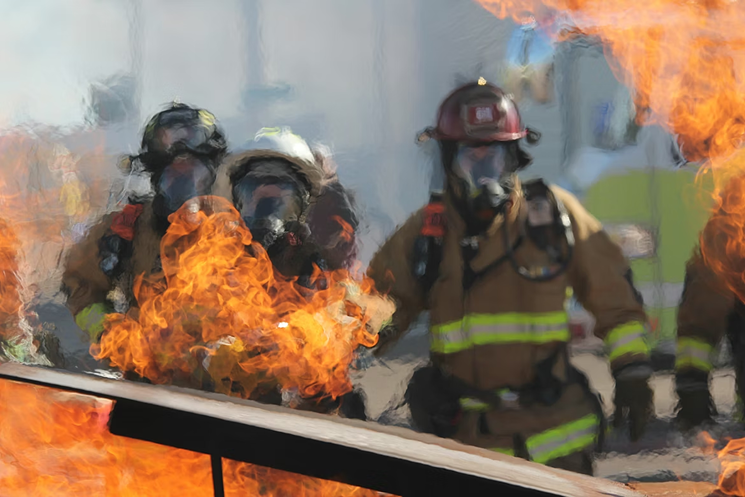 Equipo de bomberos